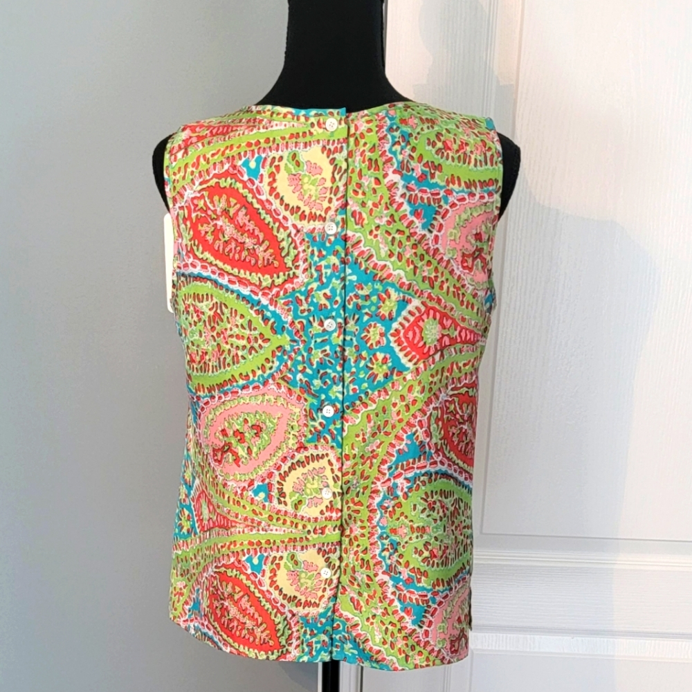Talbots Colorful Top - Picture 6 of 6